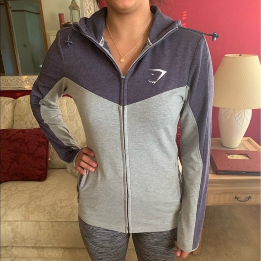 Gymshark zip up size large